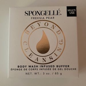 Spongelle freesia pear body wash infused buffer